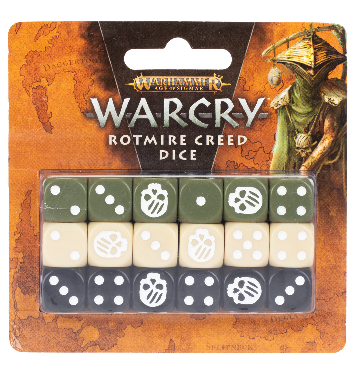 GW111-90 WARCRY: ROTMIRE CREED DICE