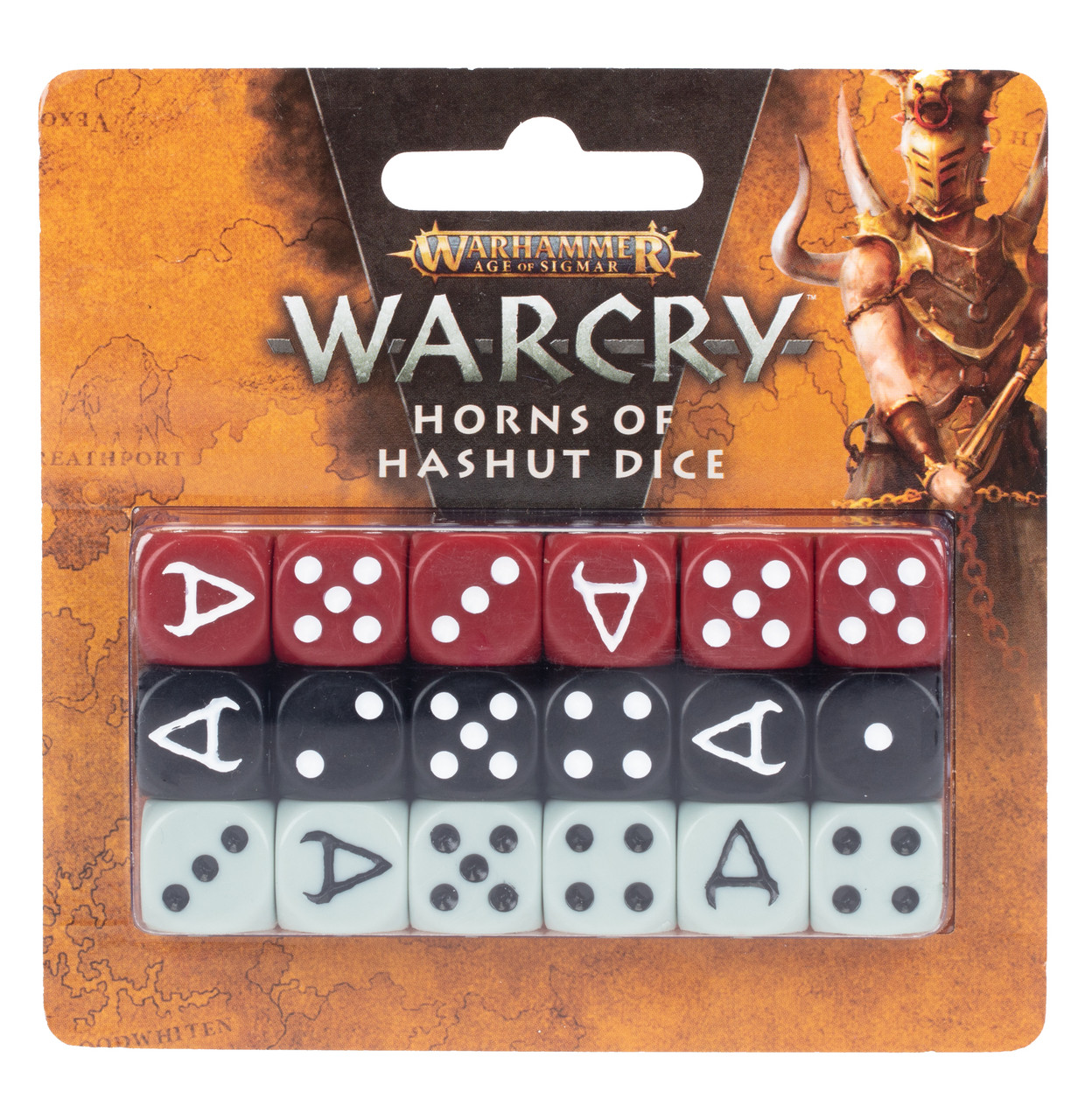 GW111-91 WARCRY: HORNS OF HASHUT DICE SET