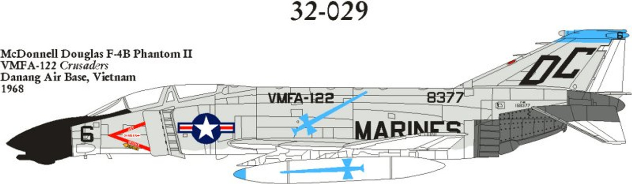 32029 - 1/32 MCDONNELL DOUGLAS F-4B PHANTOM II