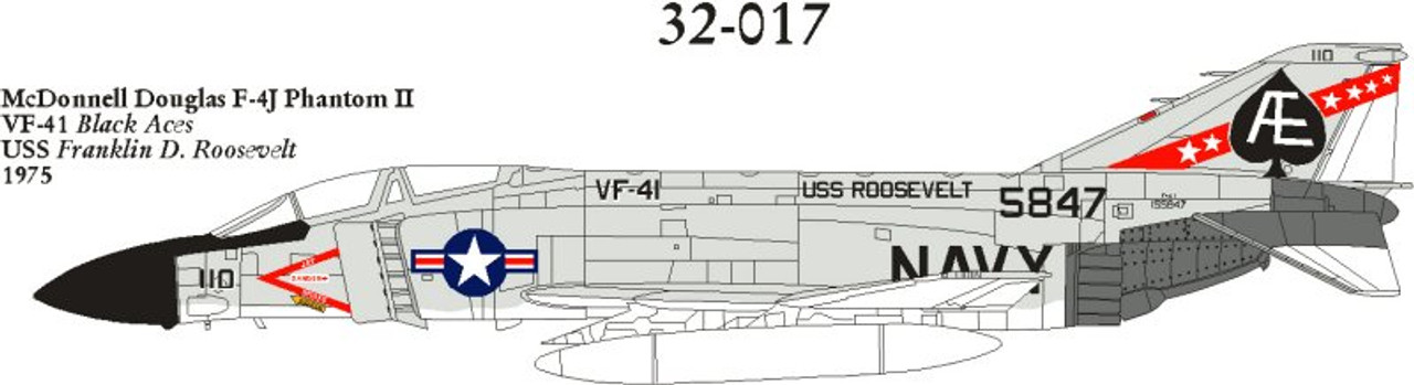 32017 - 1/32 MCDONNELL DOUGLAS F-4J PHANTOM II