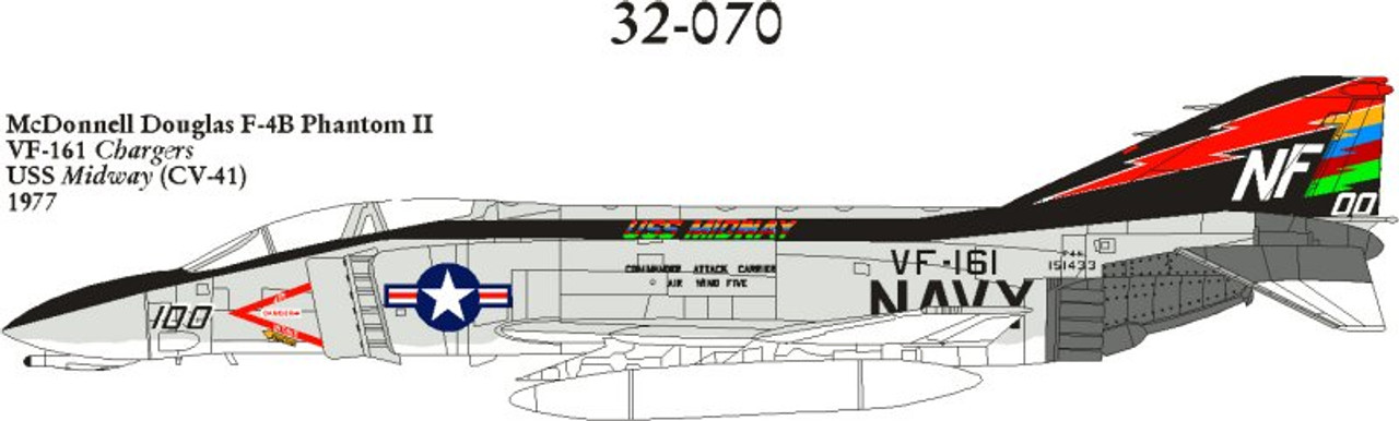 32070 - 1/32 MCDONNELL DOUGLAS F-4B PHANTOM II