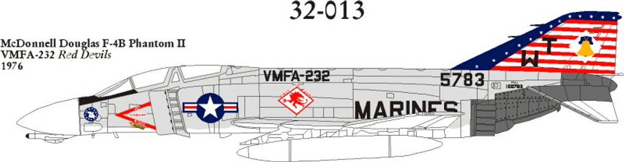 32013 - 1/32 MCDONNELL DOUGLAS F-4J PHANTOM II