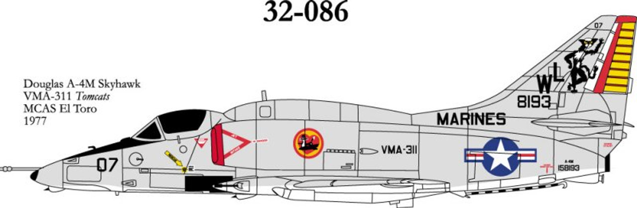 32086 - 1/32 DOUGLAS A-4M SKYHAWK