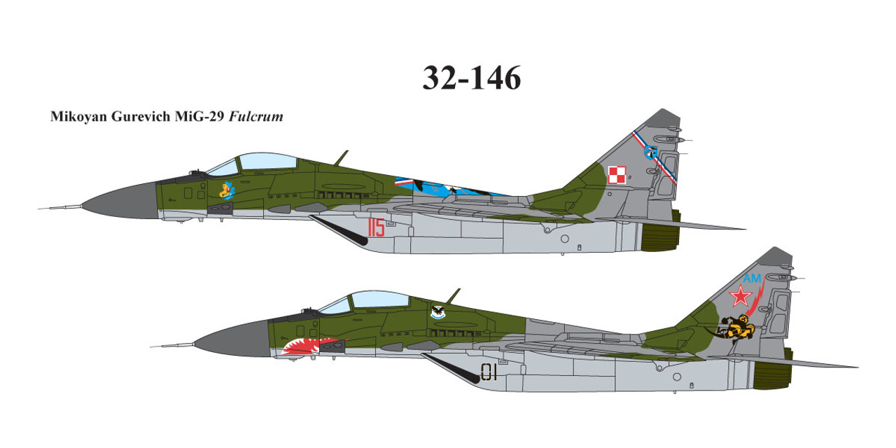 32146 - 1/32 MIKOYAN MIG-29A FULCRUM