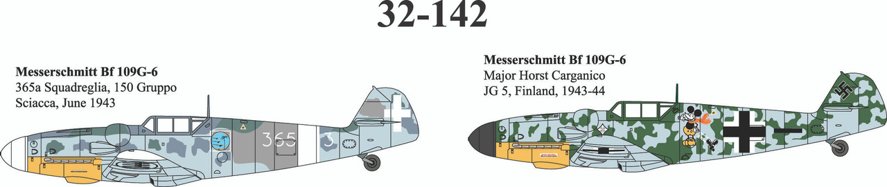 32142 - 1/32 MESSERSCHMITT BF 109G-6