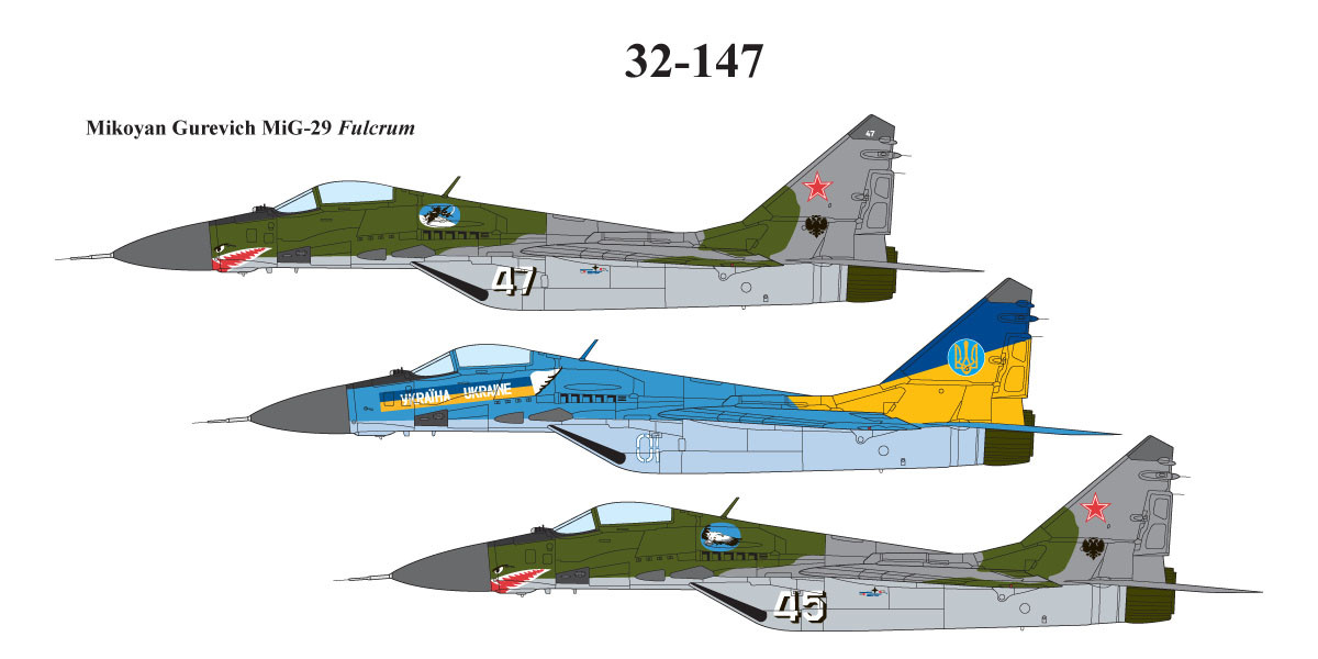 32147 - 1/32 MIKOYAN MIG-29A FULCRUM - Brookhurst Hobbies