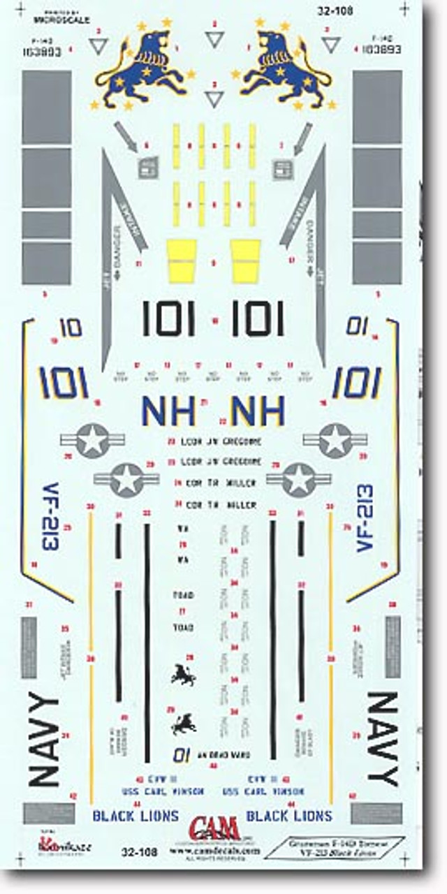 32108 - 1/32 GRUMMAN F-14D TOMCAT