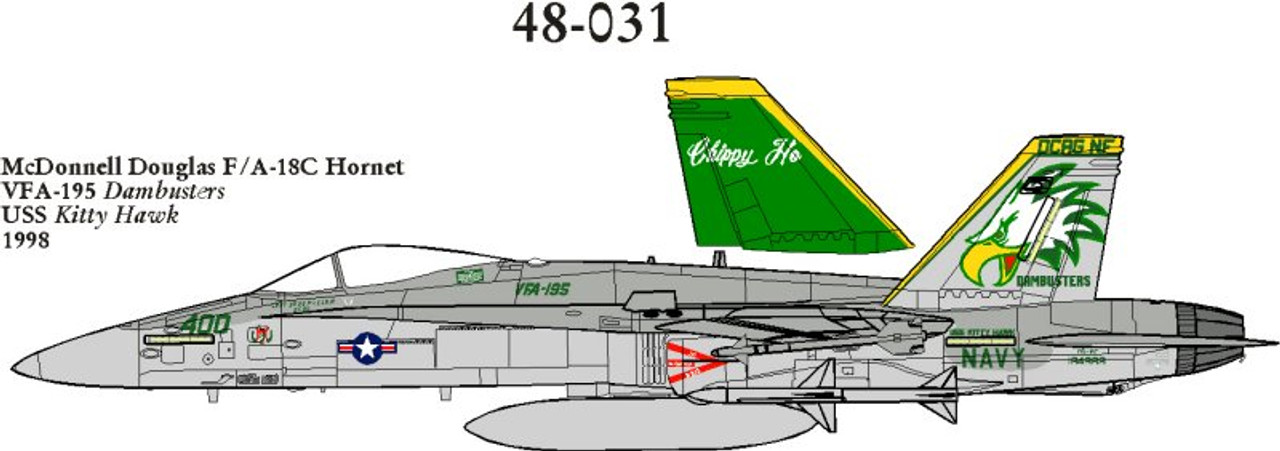 48031 - 1/48 MCDONNELL DOUGLAS F/A-18C HORNET