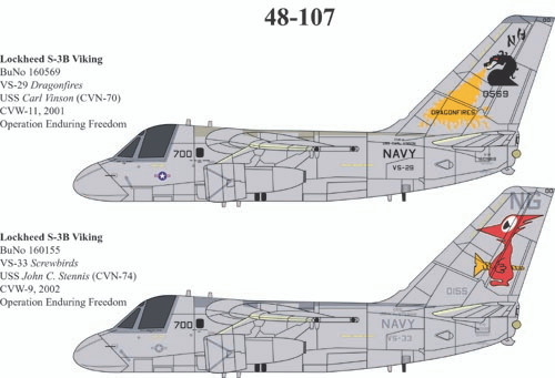 48107 - 1/48 LOCKHEED S-3B VIKING - Brookhurst Hobbies