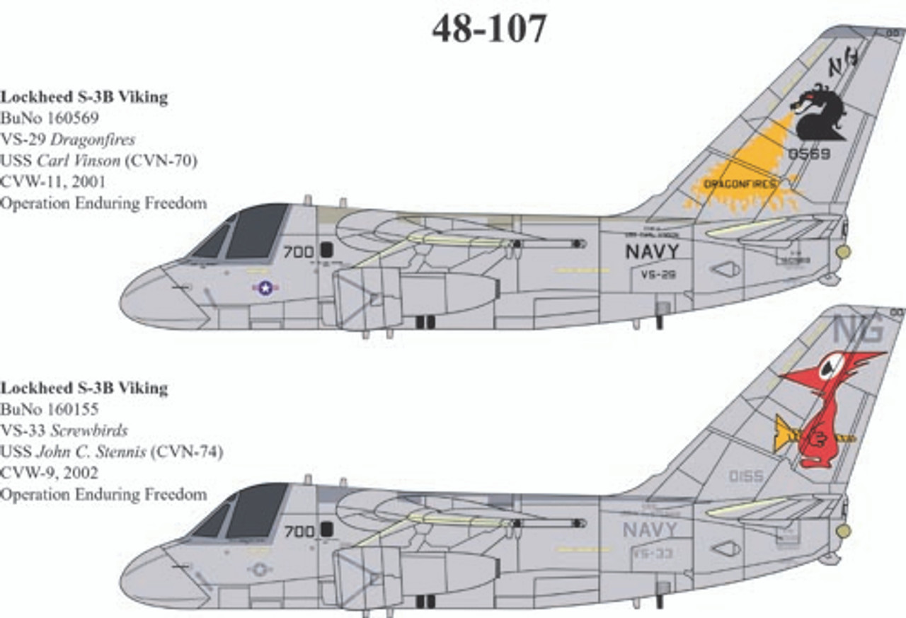 48107 - 1/48 LOCKHEED S-3B VIKING