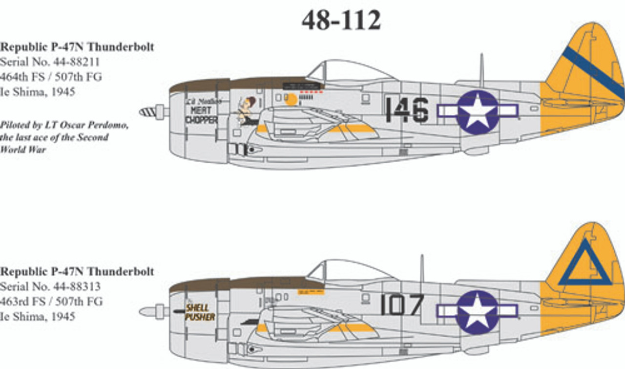 48112 - 1/48 REPUBLIC P-47 THUNDERBOLT