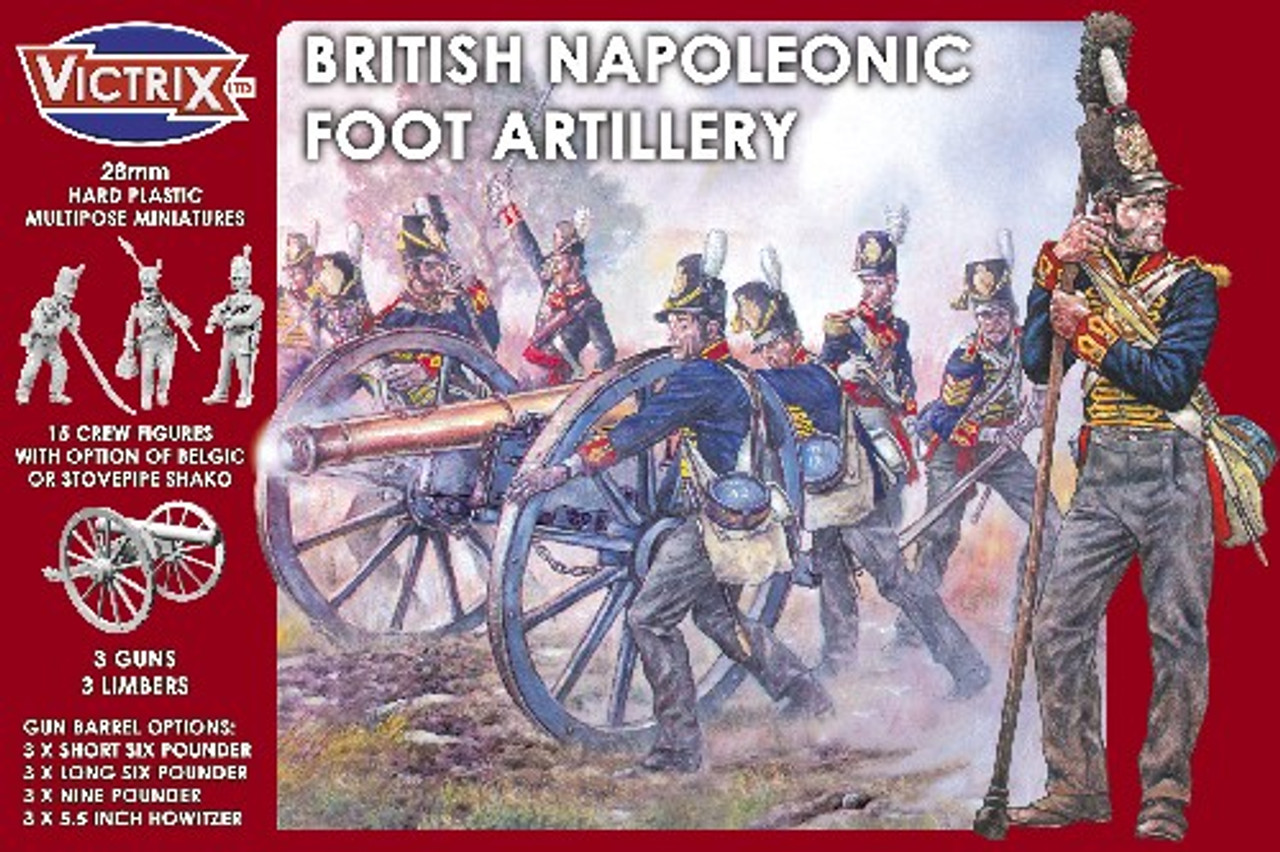 VX0010 - British Napoleonic Foot Artillery
