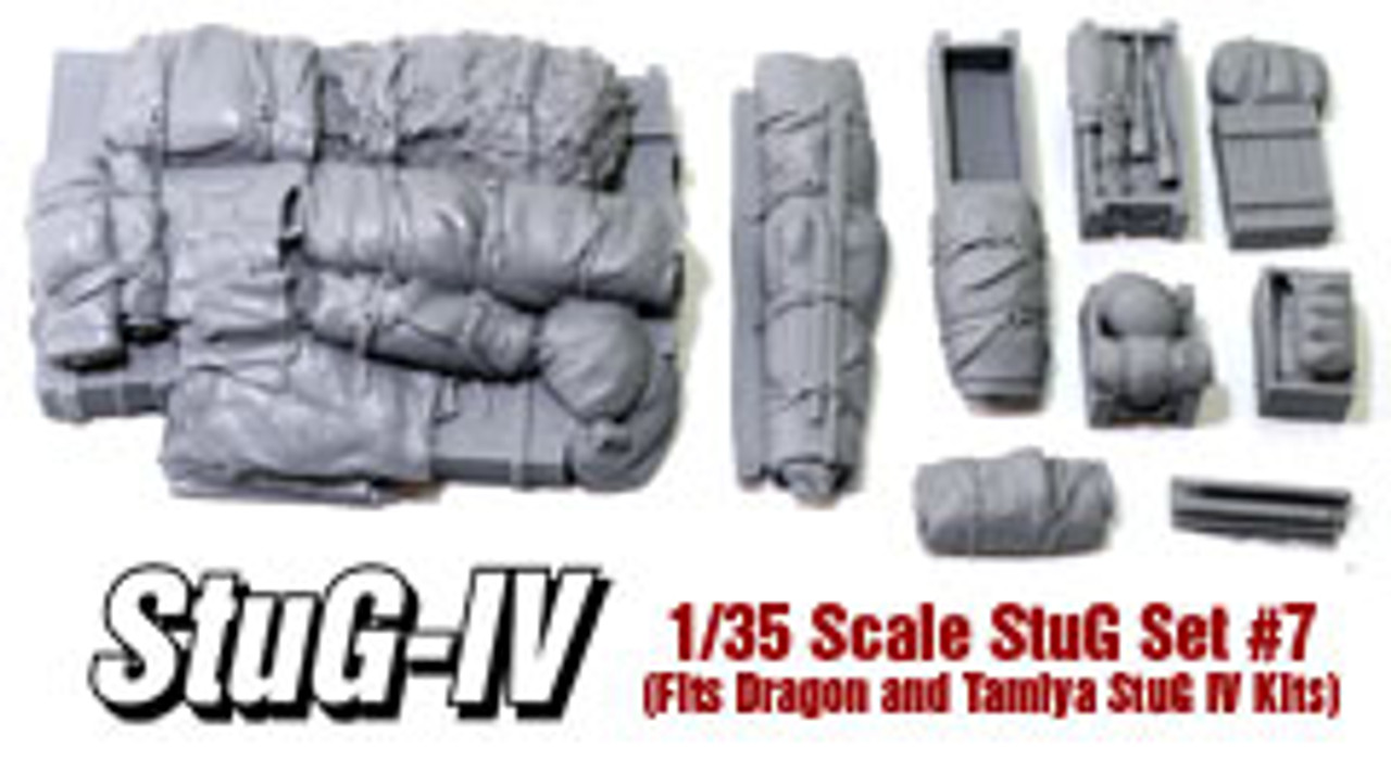 STG07 - StuG Stowage Set #7  Fits All 1/35 Tamiya & Dragon StuG IV's