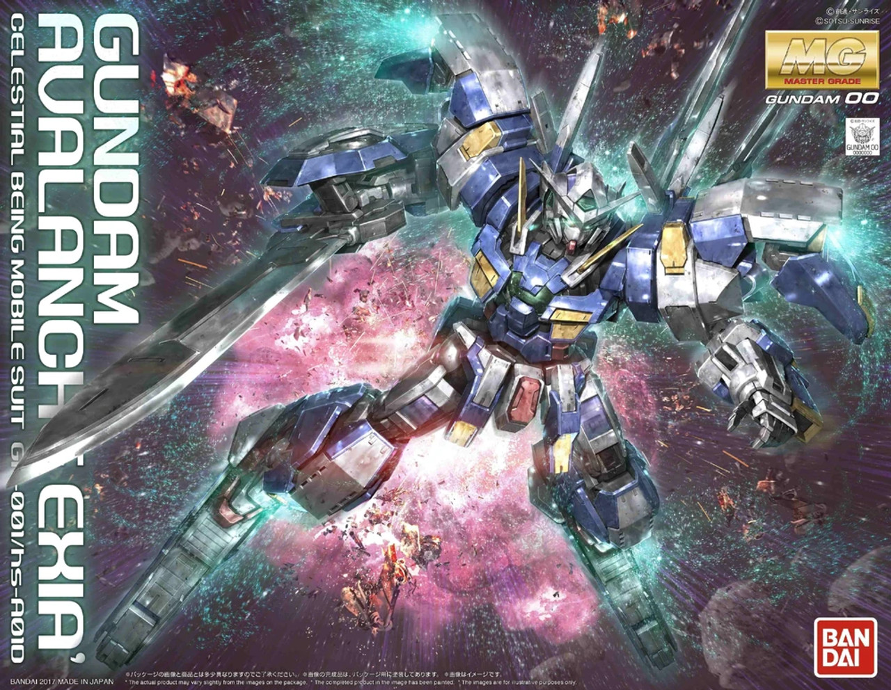 GUNDAM AVALANCHE EXIA RG/MG2体セット GUNDAM AVALANCHE EXIA RG/MG2体セット P-Bandai: RG 1/144
