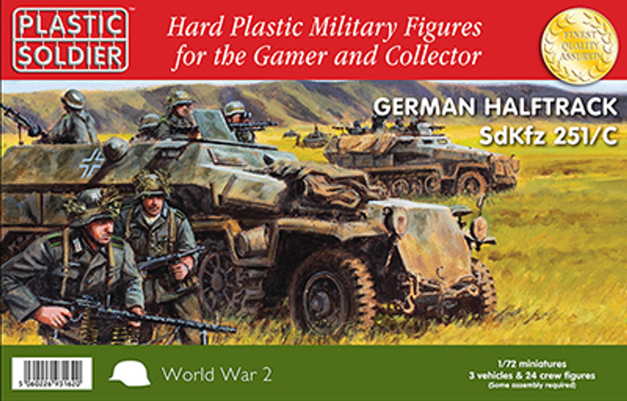 1/72 German Sdkfz 251/C Halftrack - WW2V20003