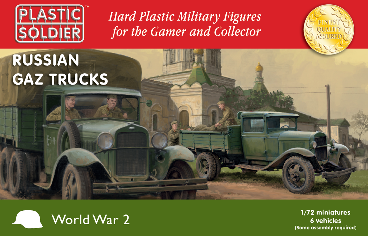 1/72 Soviet GAZ Trucks - WW2V20036