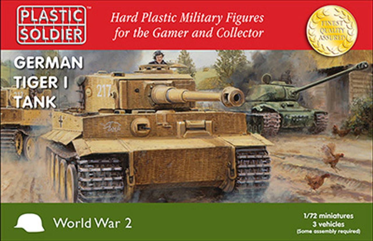 1/72 German Tiger I Tank - WW2V20032