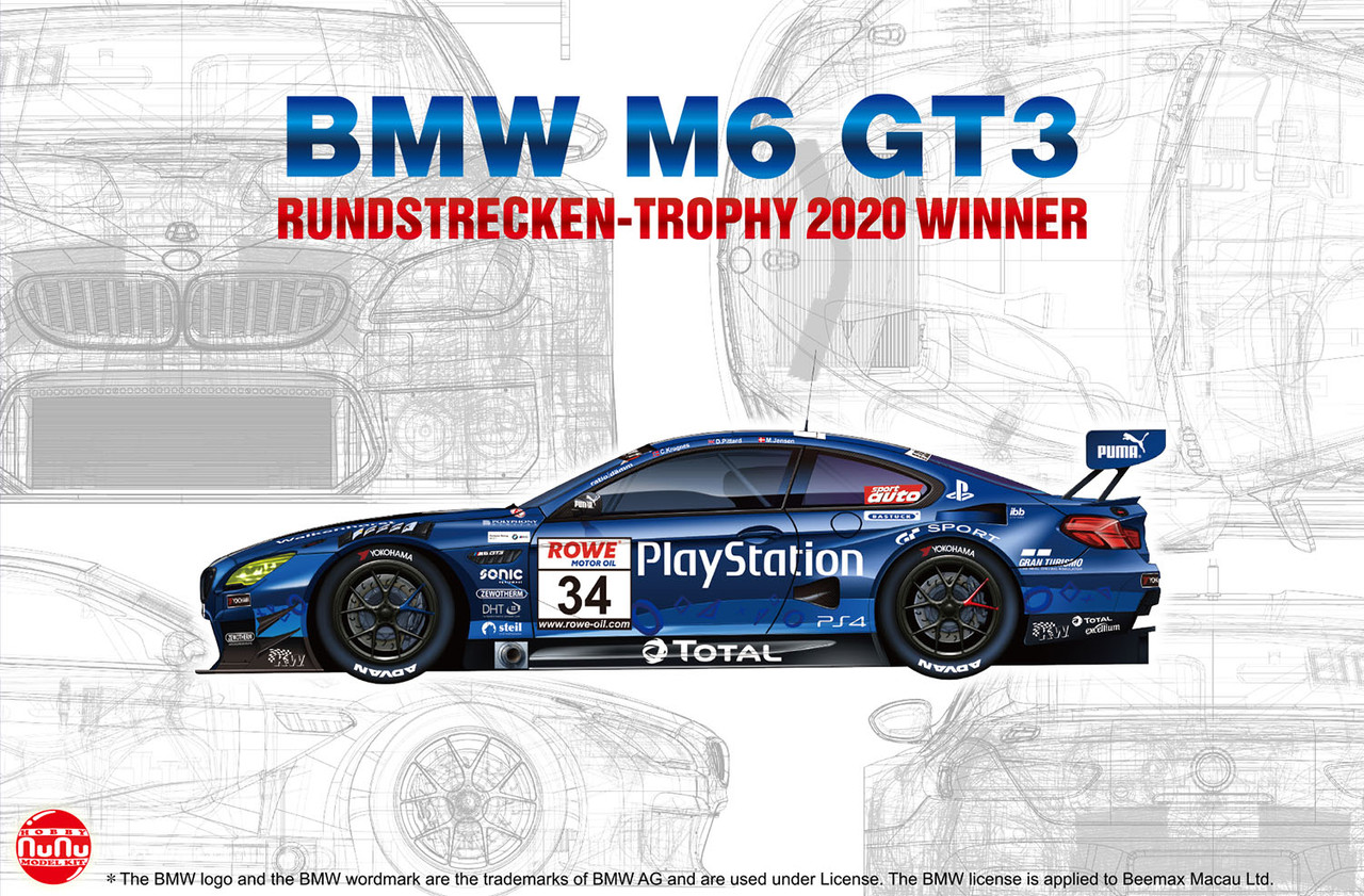 1/24 BMW M6 GT3 Rundstrecken-Trophy 2020 Winner - 24027