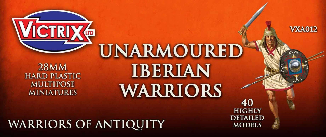 VXA012 Ancient Iberian Unarmoured Warriors