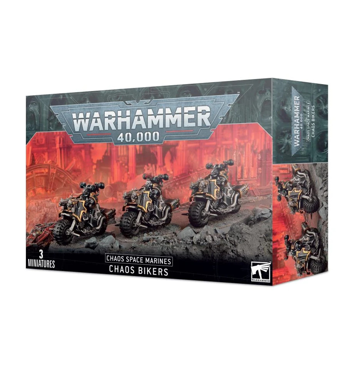 GW43-08 CHAOS SPACE MARINES: CHAOS BIKERS