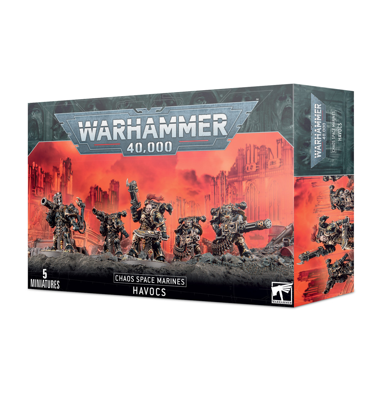 GW43-61 CHAOS SPACE MARINES HAVOCS