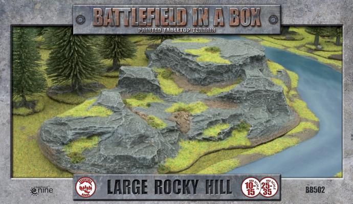 Battlefield in a Box: Large Rocky Hill - BB502