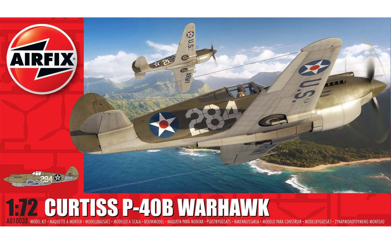 1/72 Curtiss P-40B Warhawk - A01003B