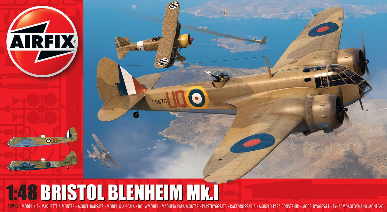 1/48 Bristol Blenheim Mk1 - A09190