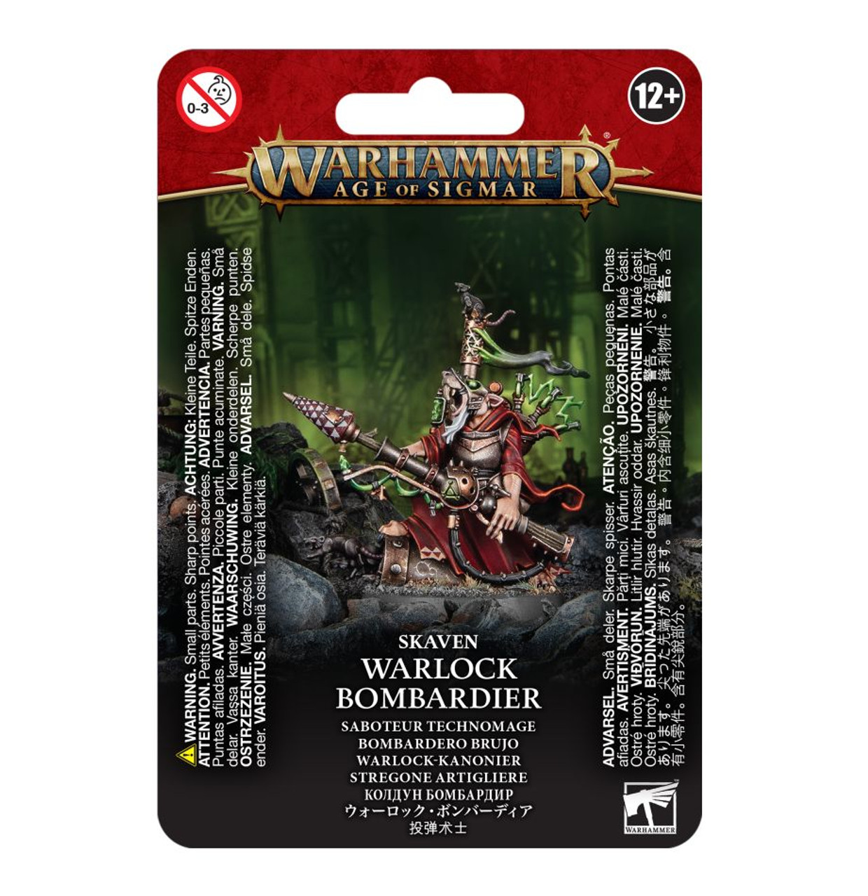 GW90-25 SKAVEN: WARLOCK BOMBARDIER