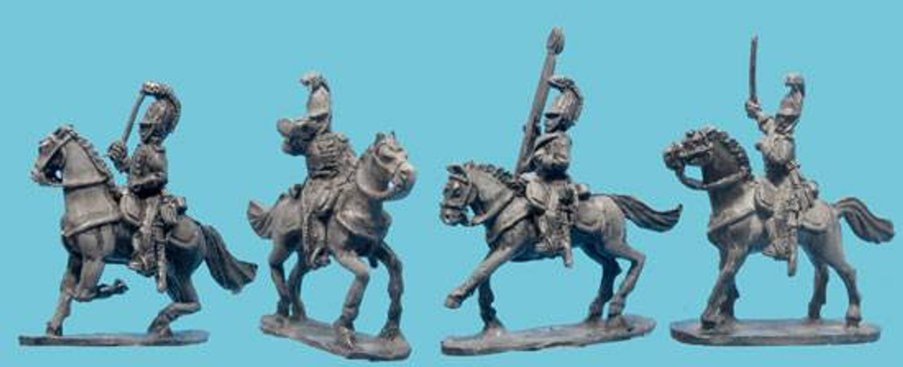 OG15NC303 - Russian Napoleonic Dragoon Command in Caterpillar Crest