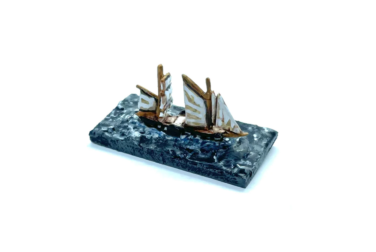 ASV12 - 1/2400 Paddle Sloop (2 in pack)