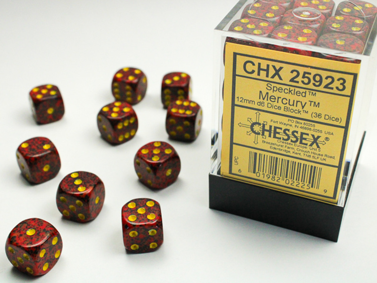 25923 - Speckled® 12mm d6 Mercury™ Dice Block™ (36 dice)