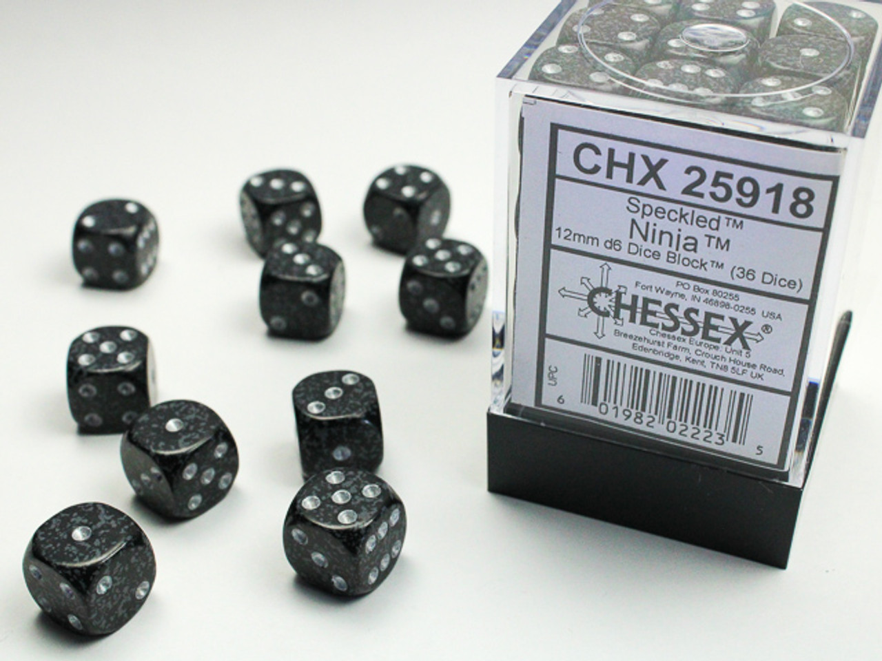 25918 - Speckled® 12mm d6 Ninja™ Dice Block™ (36 dice)