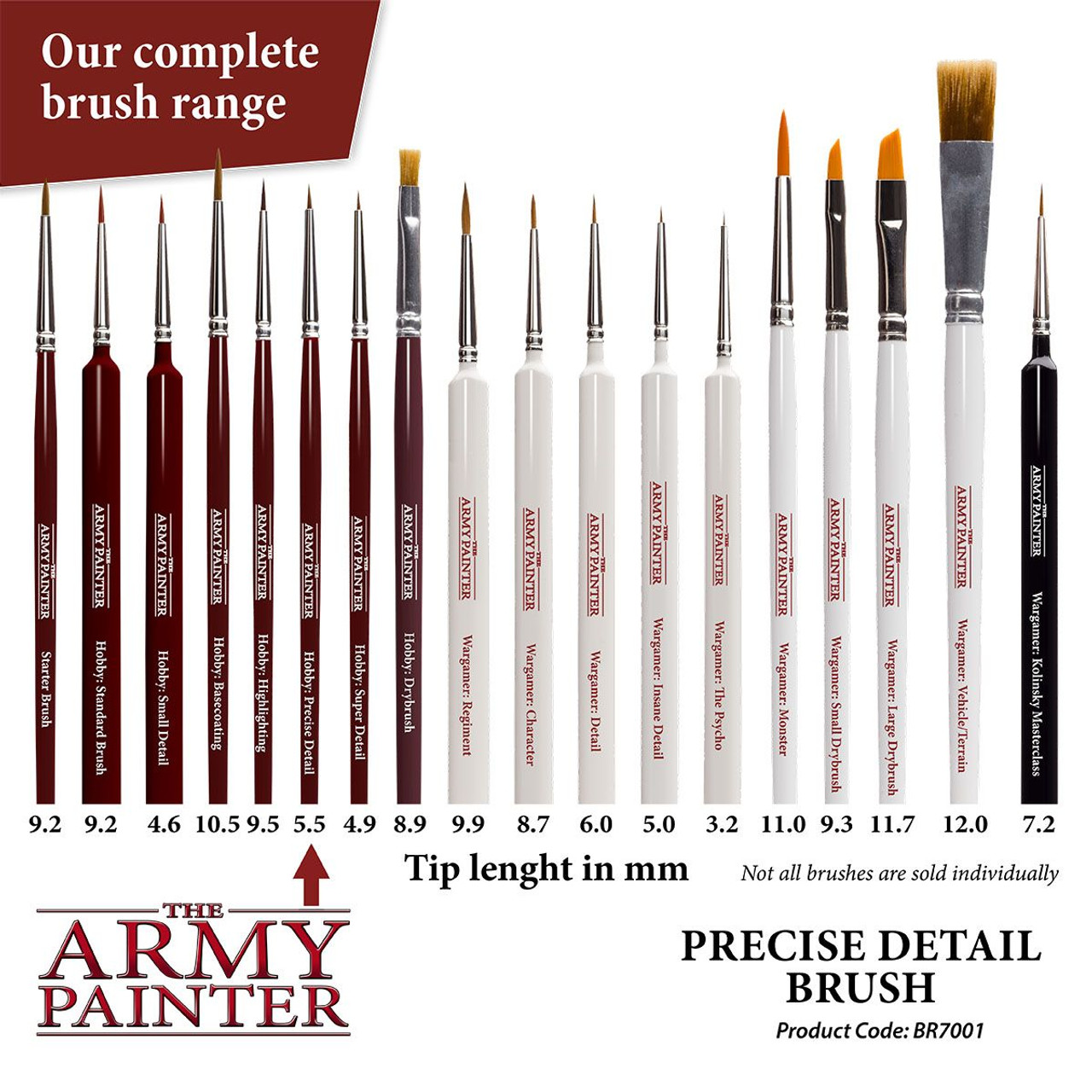 BR7001 - Hobby Brush: Precise Detail