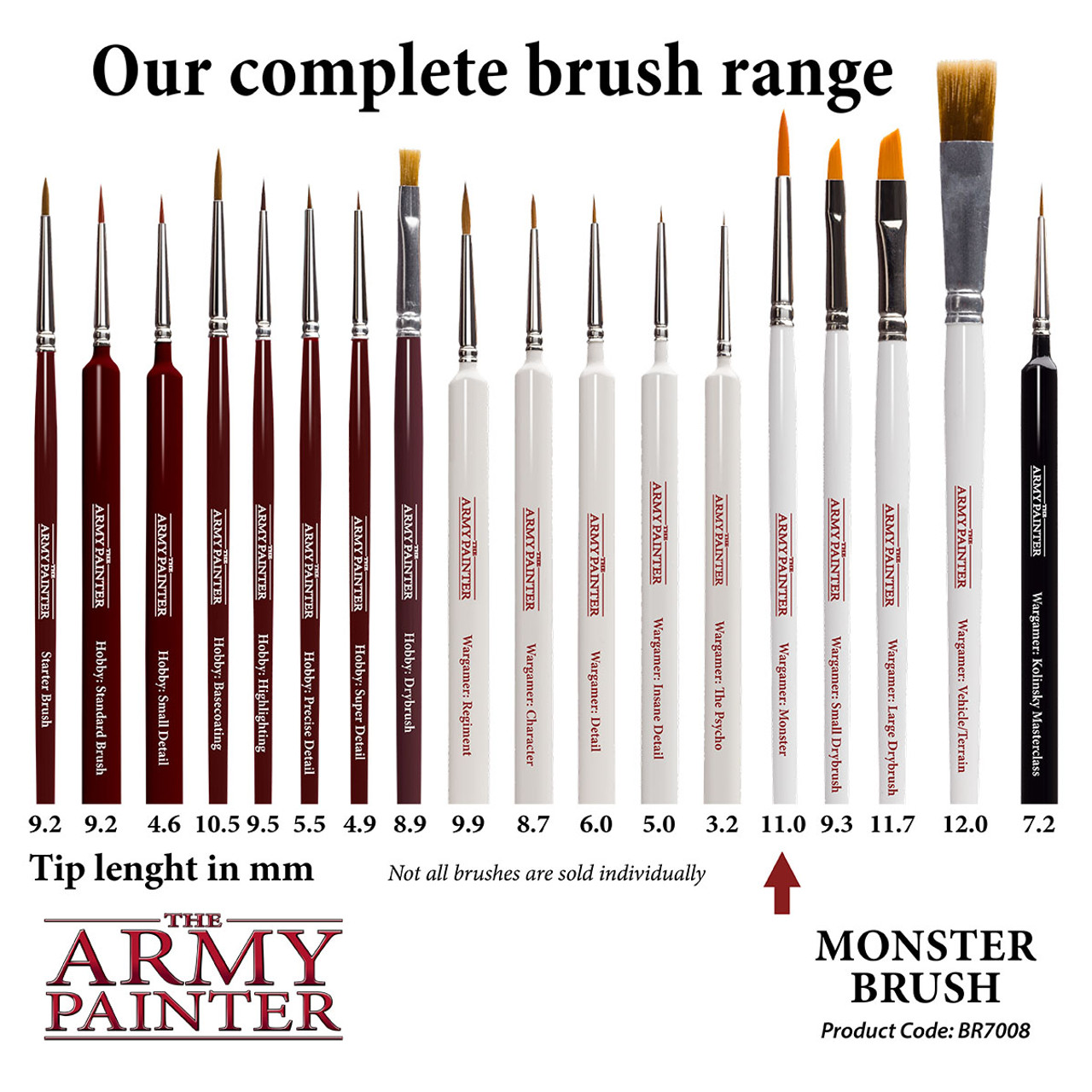 BR7008 - Wargamer Brush: Monster