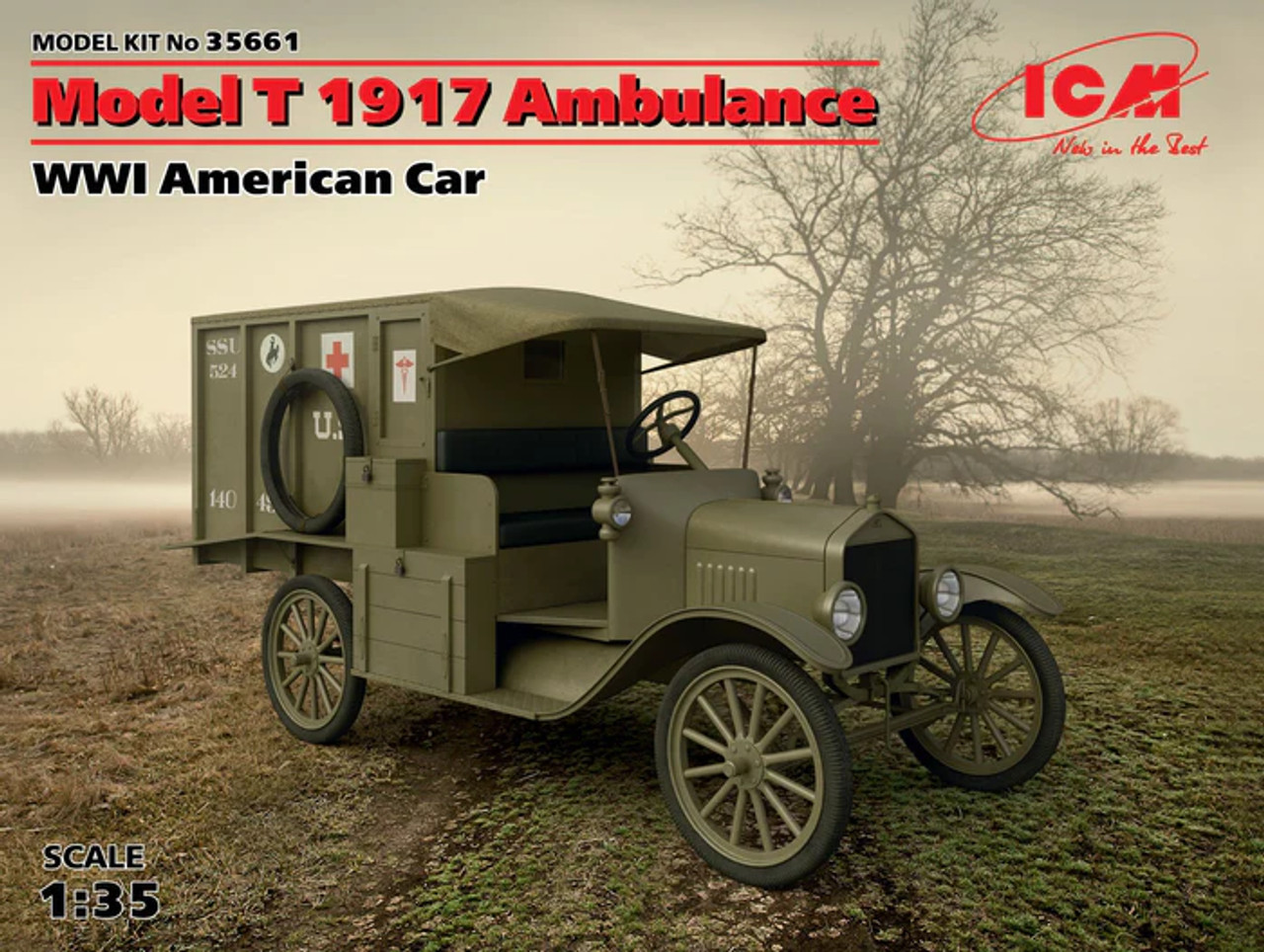 1/35 MODEL T 1917 AMBULANCE - 35661
