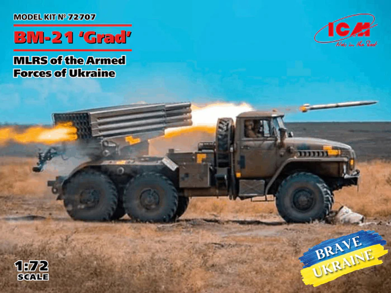 1/72 BM-21 'Grad'  MLRS of the Armed Forces of Ukraine