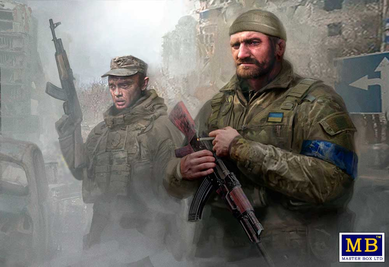 1/35 Russian-Ukrainian War series Territorial Defence Forces of Ukraine. Bucha clean-up, April 2022 - 35226
