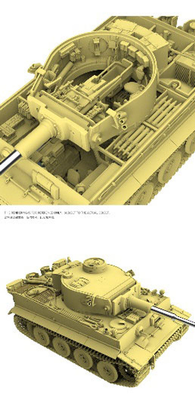 1/48 Tiger 1 Early Kursk (Full Interior) - 006