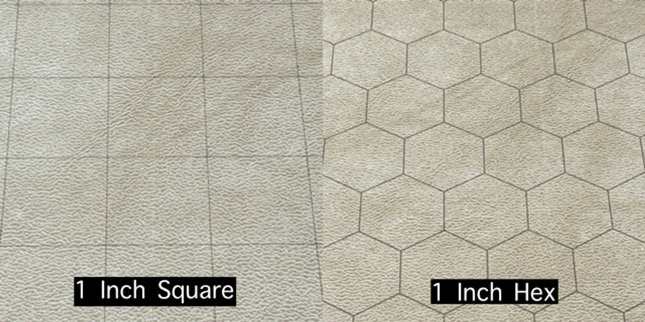 97246 - Reversible Megamat® 1" Squares & 1" Hexes (34½" x 48" Playing Surface)