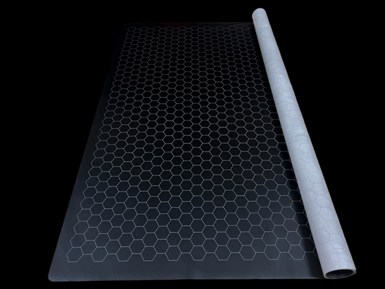 97680 - Megamat® 1" Reversible Black-Grey Hexes (34½" x 48" Playing Surface)