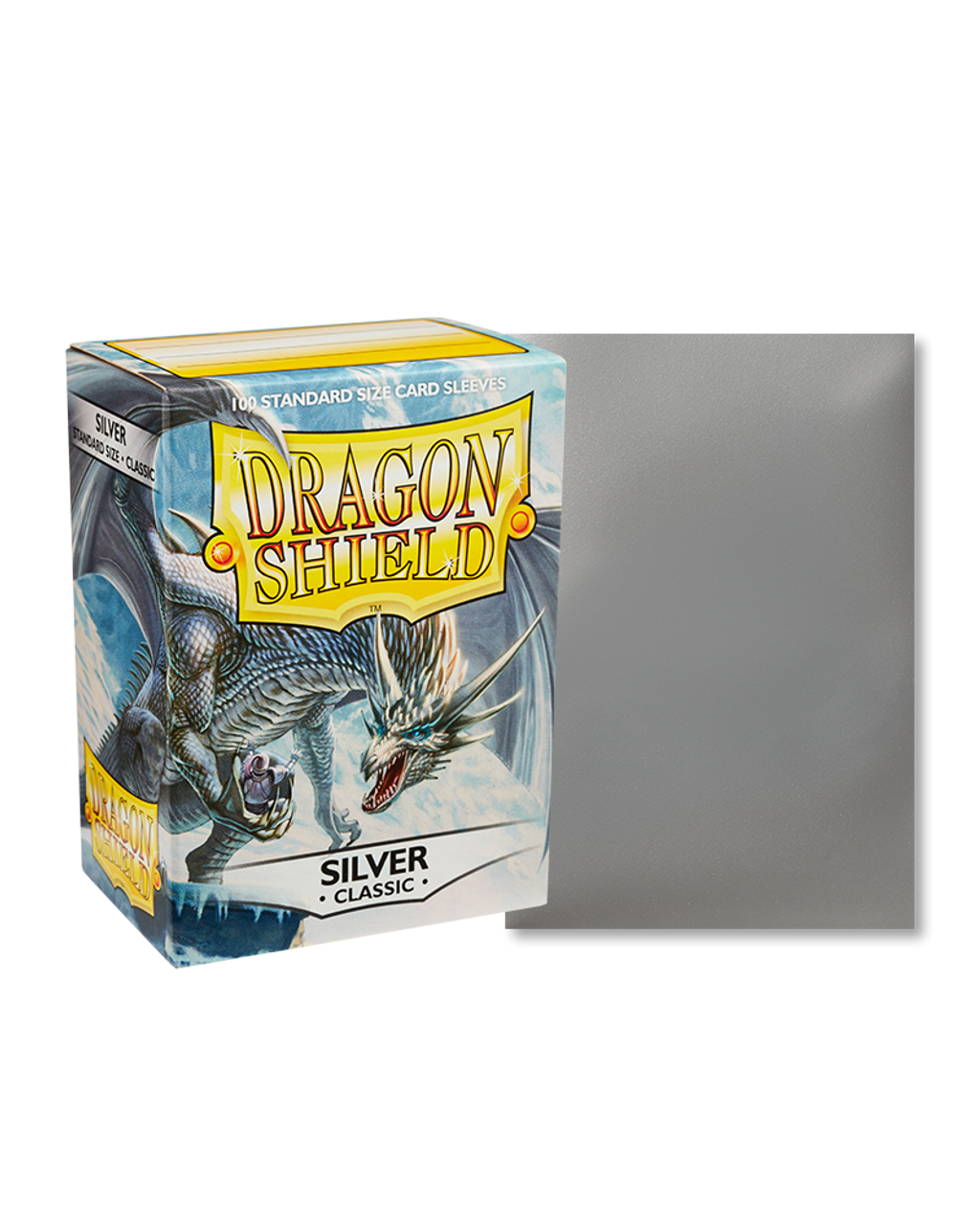 Dragon Shield Classic: (100) Silver