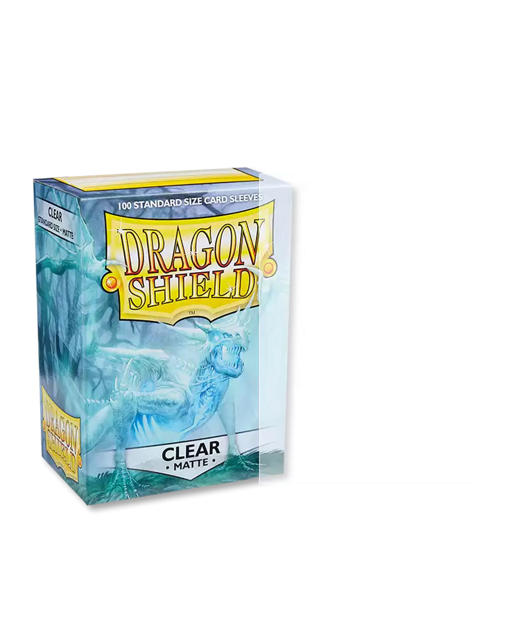 Dragon Shields: (100) Clear Matte