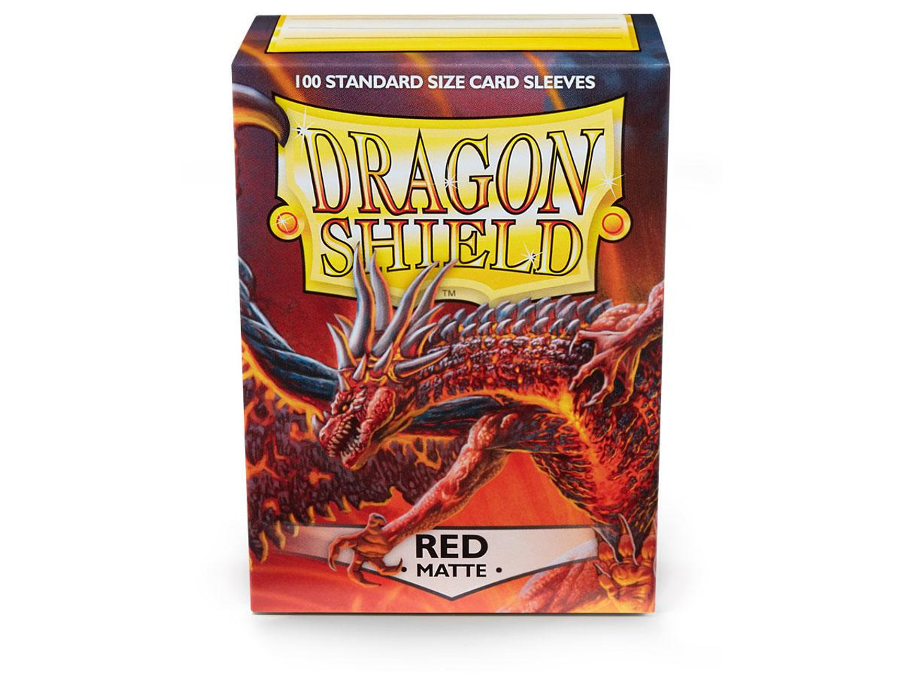 Dragon Shields: (100) Matte Red