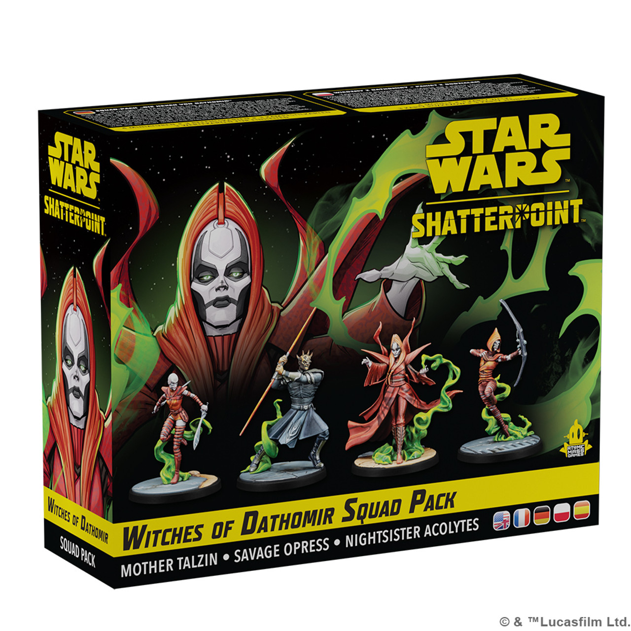 SWP07 - STAR WARS: SHATTERPOINT - WITCHES OF DATHOMIR: MOTHER TALZIN SQUAD PACK