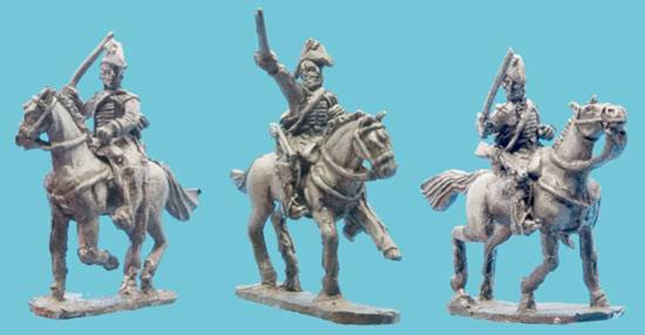 OG15NC216 - British Napoleonic Dragoon/Dragoon Guard Charging in Bicorne