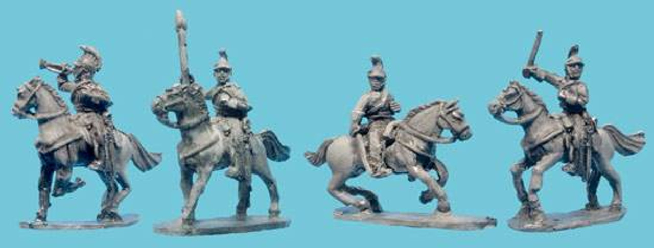 OG15NC224- British Napoleonic Life / Horse Guard Command in caterpillar Helmet