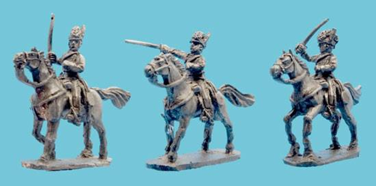 OG15NC201 - British Napoleonic Light Dragoon Charging in Tarleton Helmet