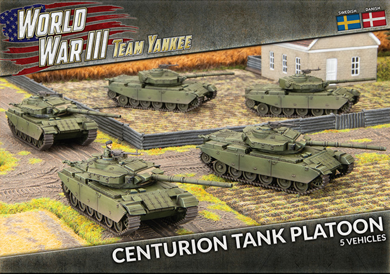 15mm Centurion Tank Platoon  - TSWBX02