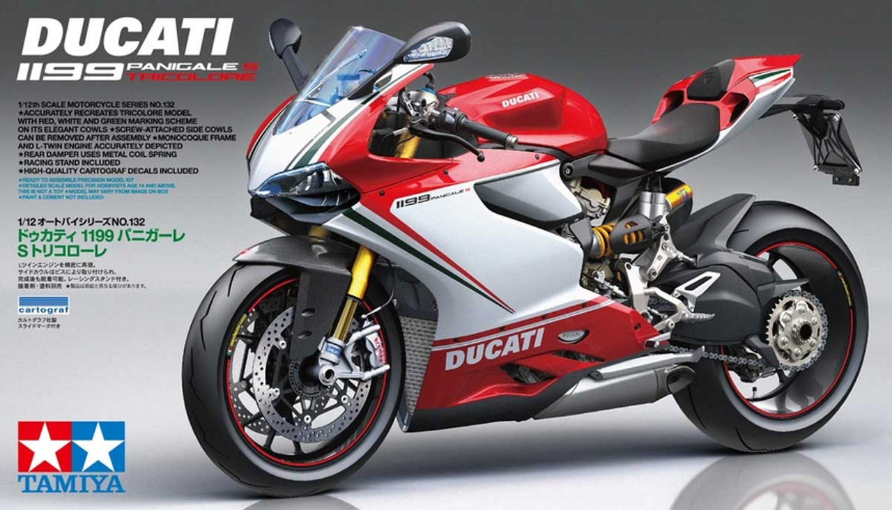 1/12 Ducati 1199 Panigale S Tricolore - 14132